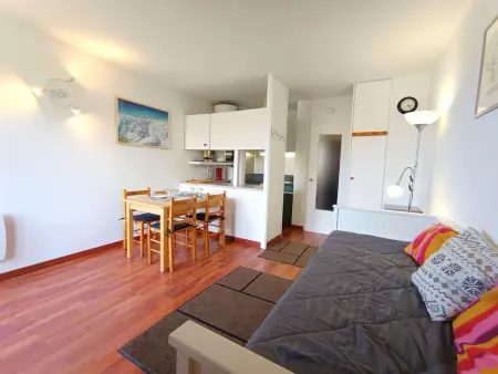 Studio 4 personnes avec balcon au Pla d'Adet, Saint-Lary-Soulan : photo 3