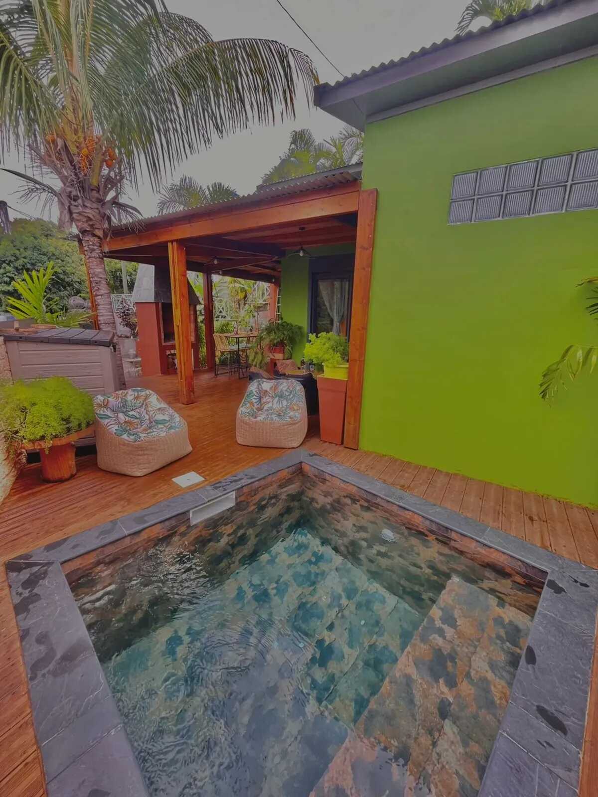 Bungalow 4 pers. La Rivière avec piscine privée - Photo 1