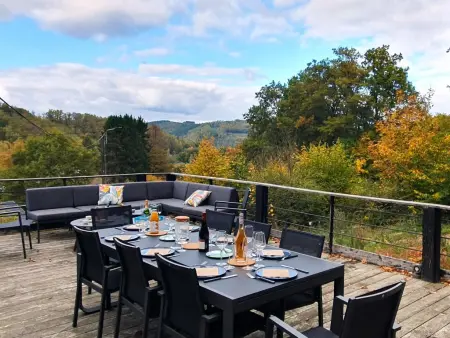 Chalet Agathe à Laforêt, vue village et terrasse de 25 m² : photo 2