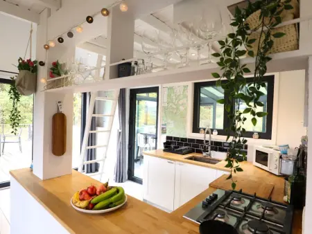 Chalet Agathe à Laforêt, vue village et terrasse de 25 m² : photo 12