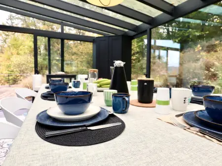 Chalet Agathe à Laforêt, vue village et terrasse de 25 m² : photo 16