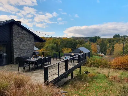 Chalet Agathe à Laforêt, vue village et terrasse de 25 m² : photo 32