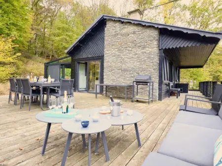 Chalet Agathe à Laforêt, vue village et terrasse de 25 m² : photo 36