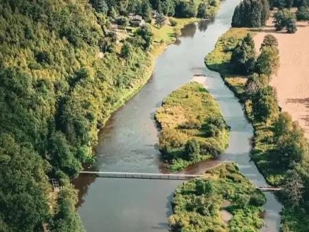 Chalet Agathe à Laforêt, vue village et terrasse de 25 m² : photo 45