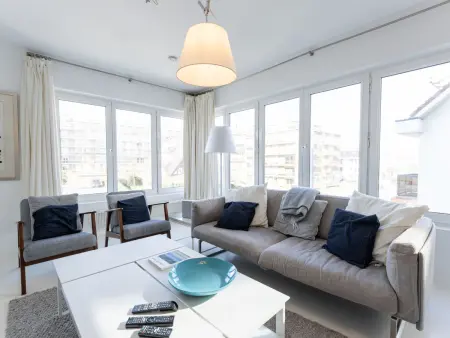 Blanc Rivage : appartement 3 pièces, garage, 150 m de la mer à De Haan : photo 6