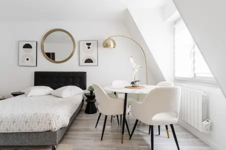 Location appartement à Deauville, Studio lumineux 3P – Proche plage de Deauville
