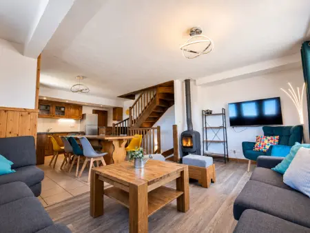 Triplex 6 pièces 10 pers. aux Menuires, pistes à 100 m et vue La Masse : photo 2