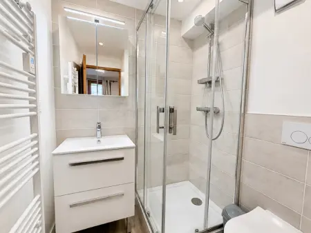 Triplex 6 pièces 10 pers. aux Menuires, pistes à 100 m et vue La Masse : photo 11