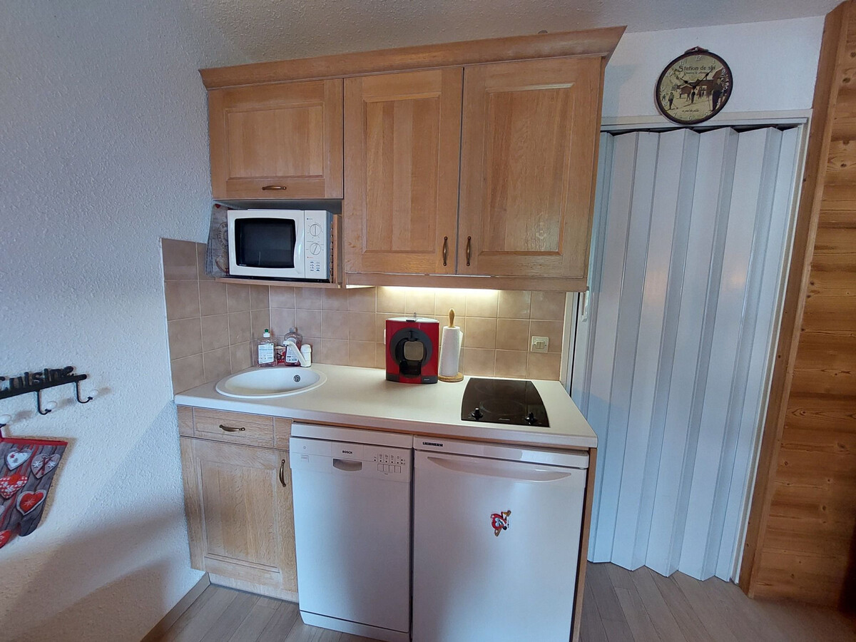 Studio 19m² montagne, 9e étage avec parking aux Deux Alpes - Photo 2