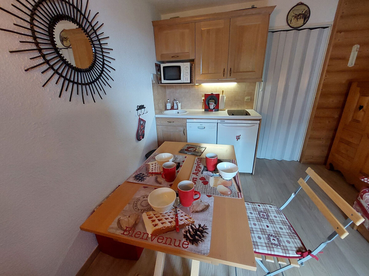 Studio 19m² montagne, 9e étage avec parking aux Deux Alpes - Photo 6