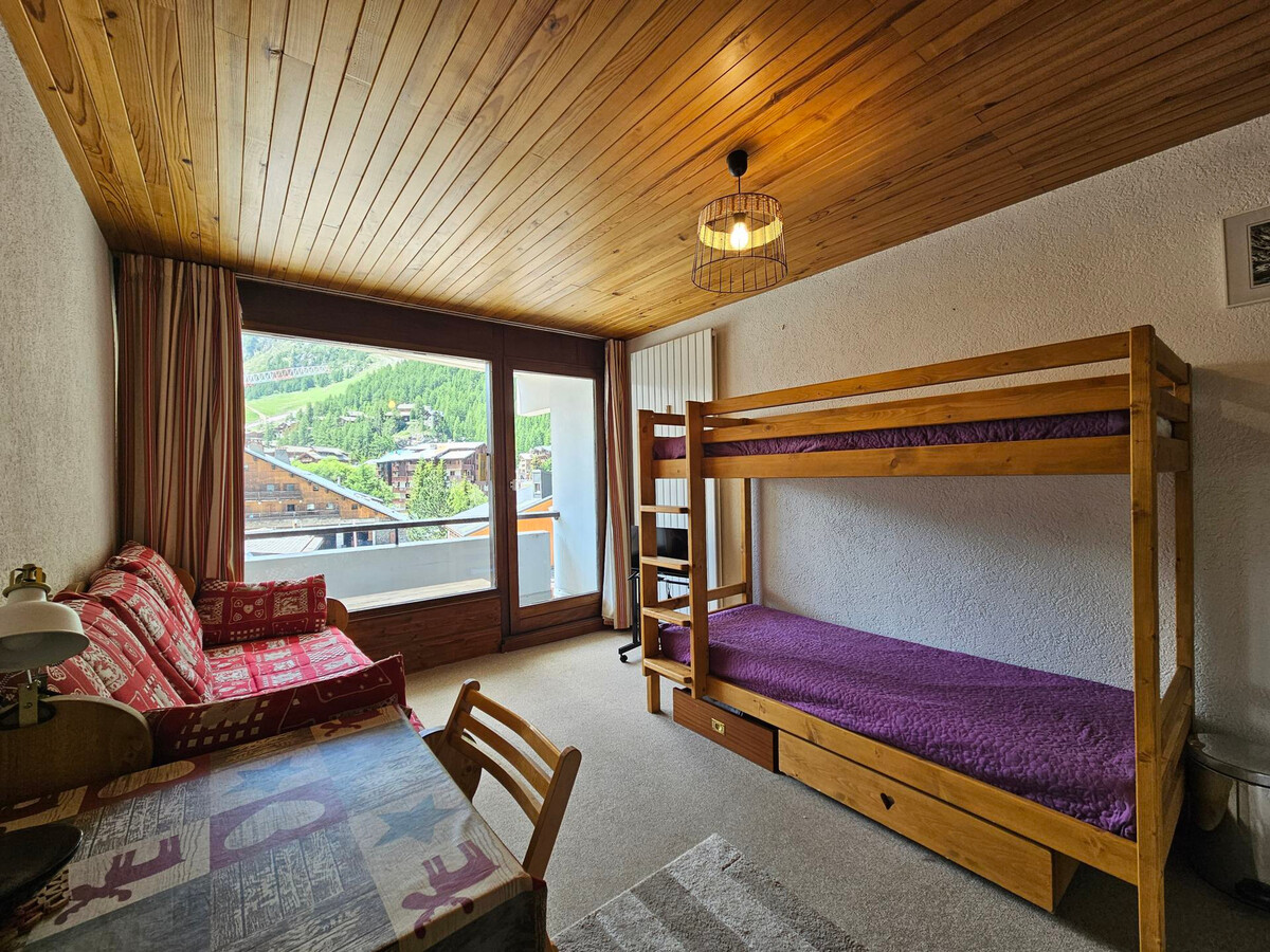 Studio 20 m² Val-d'Isère, balcon Sud, 10 min des pistes - Photo 2