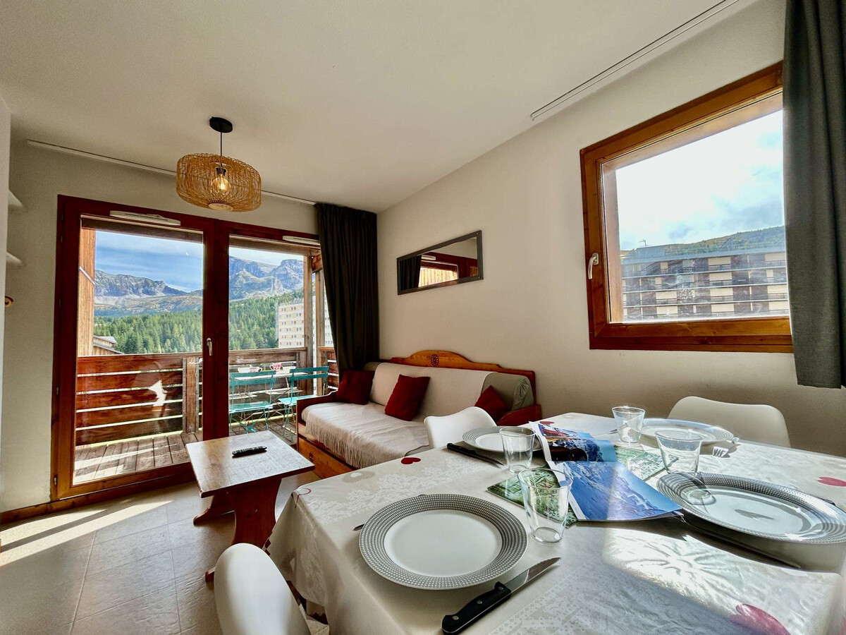 Appart 4 pers, 200m piste, balcon Sud-Est - Photo 12