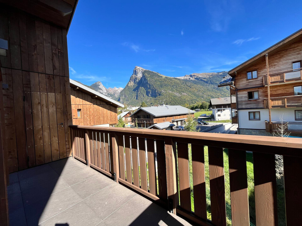 Duplex 80m² vue vallée Giffre, centre Samoëns - Photo 15