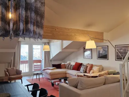 Appartement 4 chambres au centre de Courchevel 1850, face à l'école de ski : photo 9