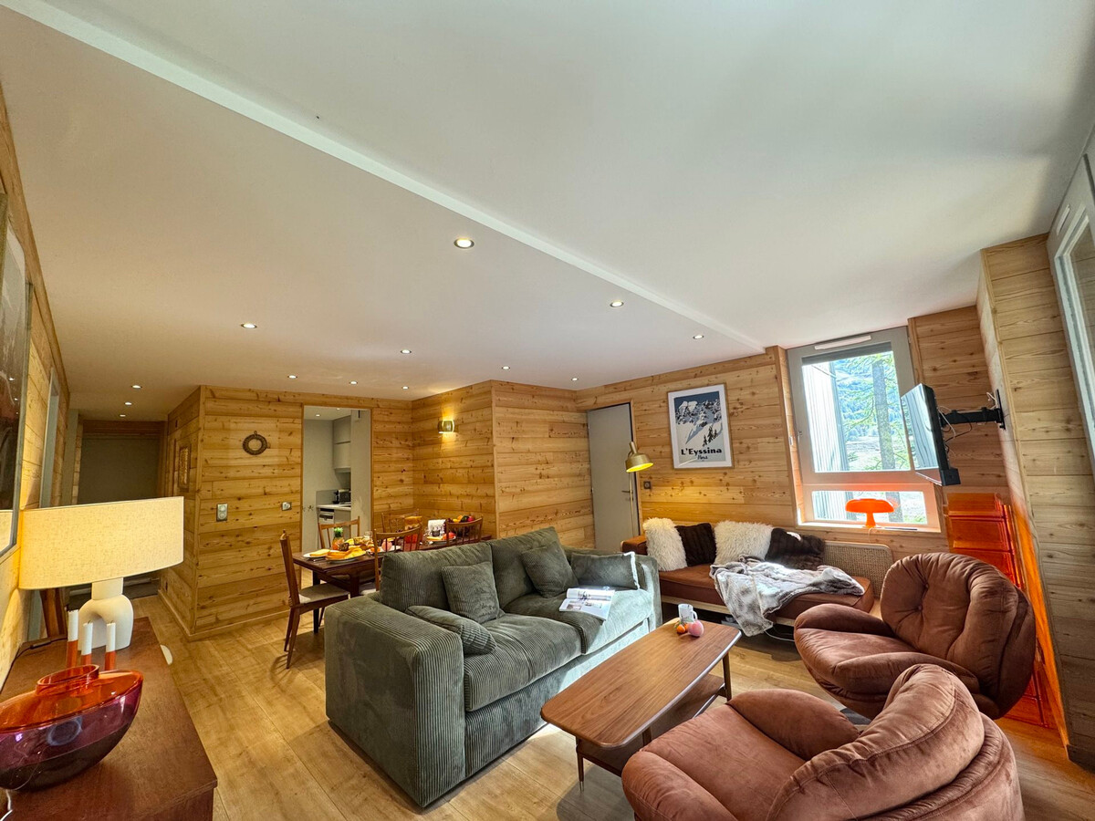 Appartement 74m² skis aux pieds à Vars, 6 personnes - Photo 1
