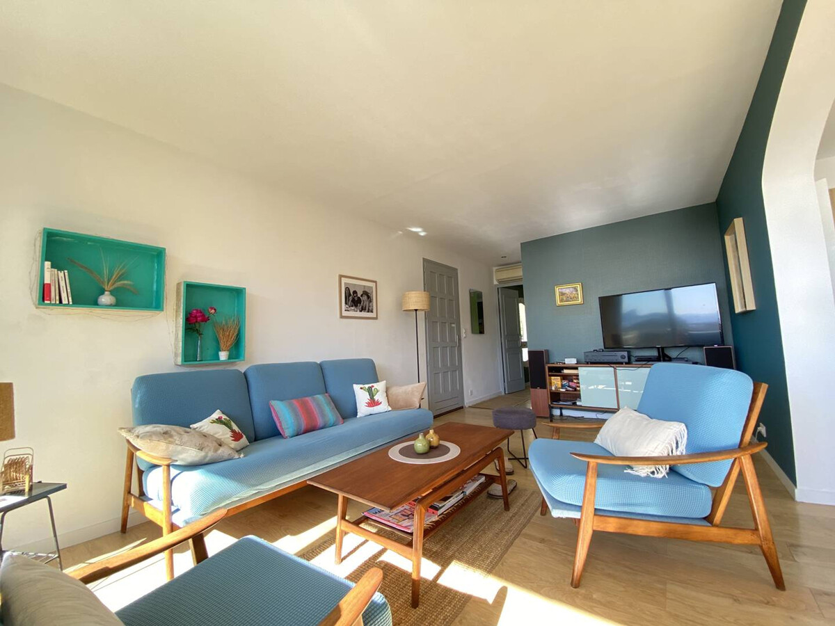 Appartement 4 pers à 300m de la mer avec jardin et vue baie - Photo 2