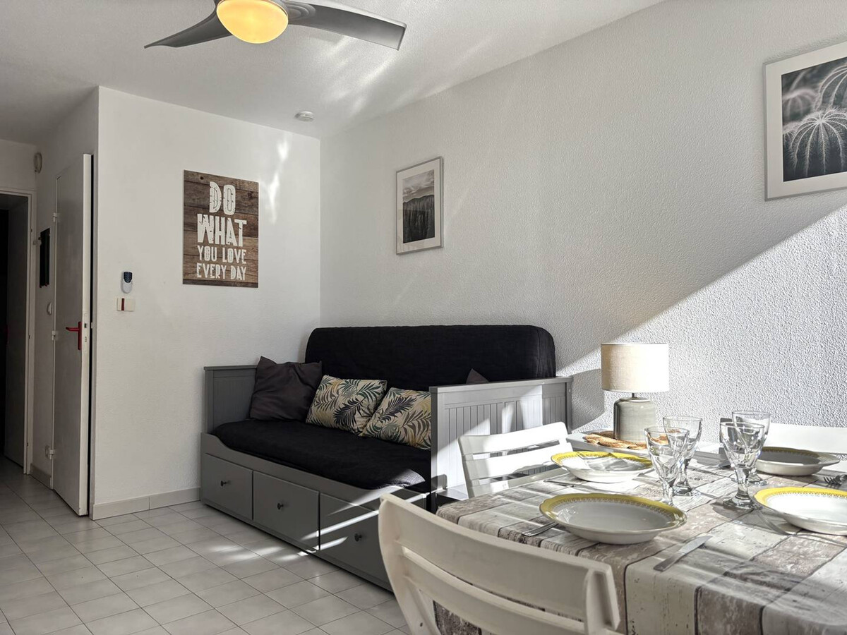 Studio cabine 4 pers. La Londe-les-Maures, balcon & parking - Photo 4