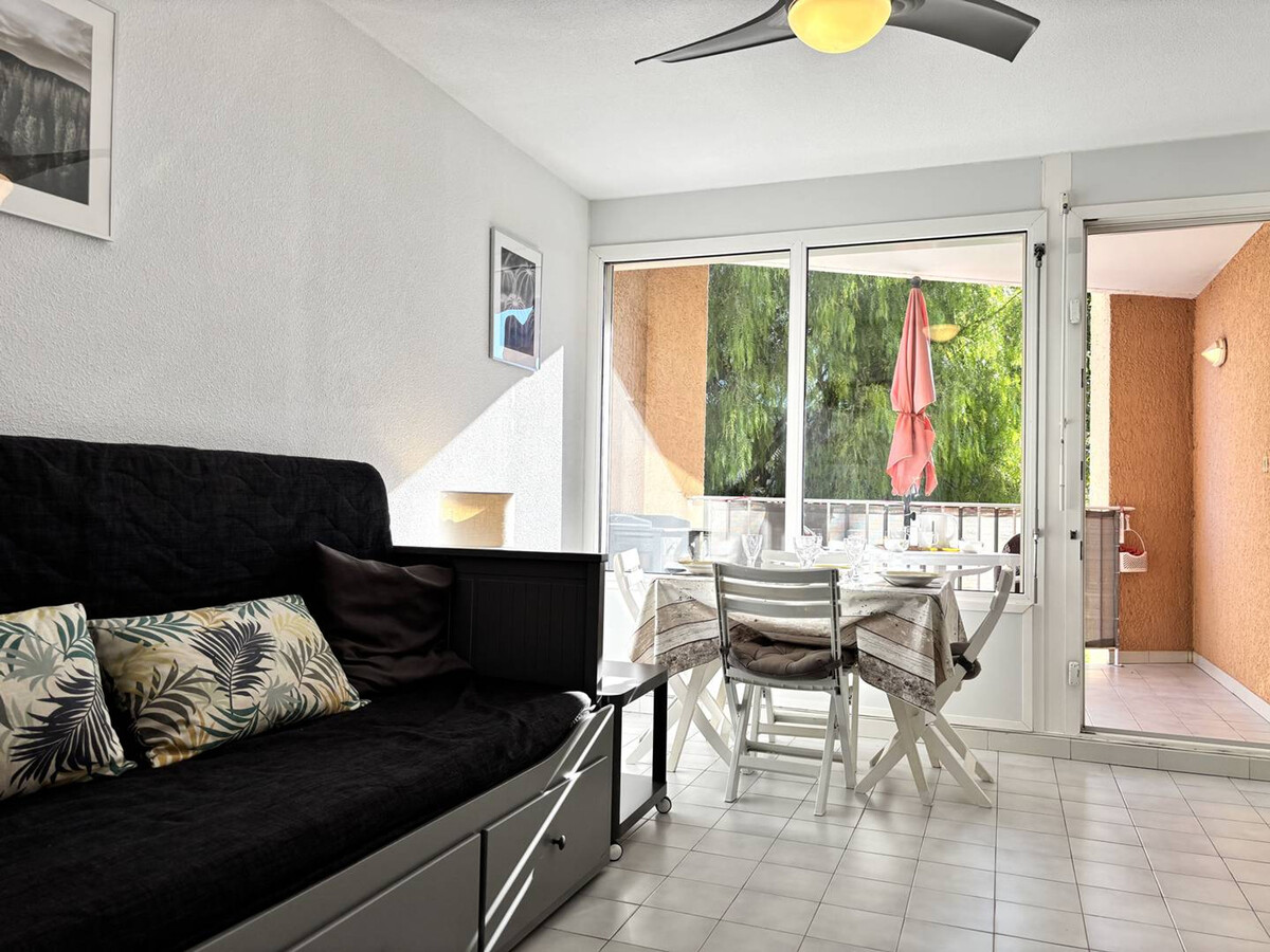 Studio cabine 4 pers. La Londe-les-Maures, balcon & parking - Photo 7