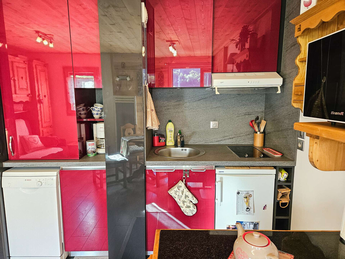 Grand studio lumineux avec WiFi, parking gratuit, proche des pistes - Photo 3