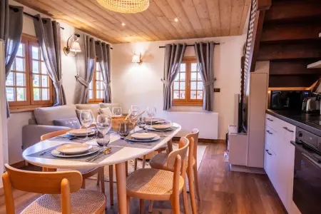 DG-727-JAILLET, Chalet cosy 3 chambres/6 personnes avec balcon – Megève - Photo 20