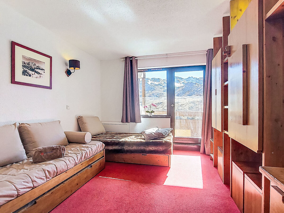 Studio 20 m² Val Thorens, balcon sud, vue montagnes - Photo 1