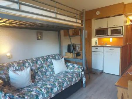 Studio 17m² vue Mont Blanc aux Arcs 1800 - Photo 1