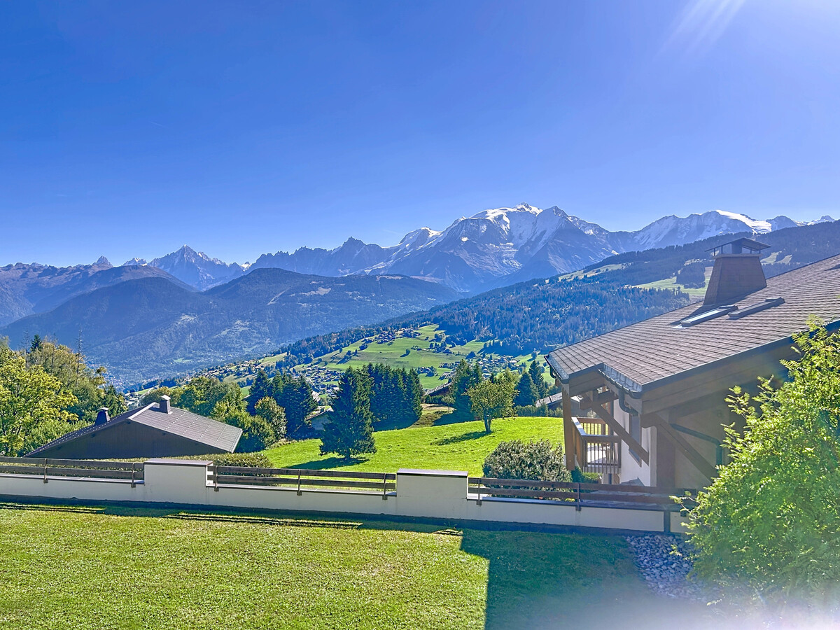 Appartement 2 chambres vue Mont Blanc à Combloux - Photo 1