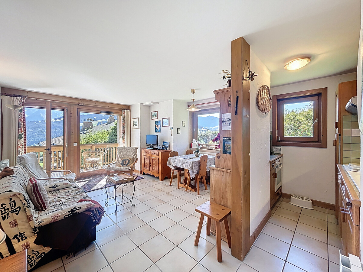Appartement 2 chambres vue Mont Blanc à Combloux - Photo 9