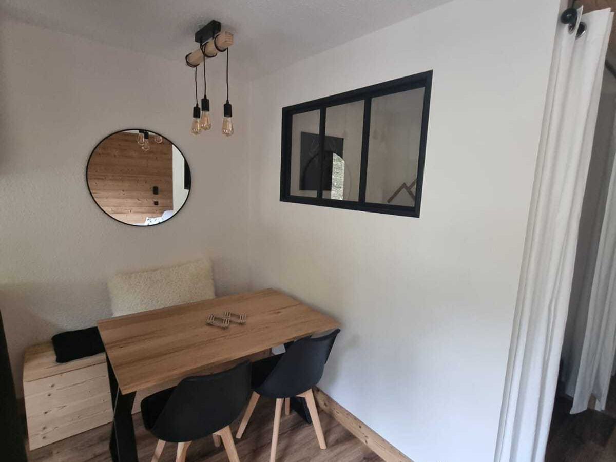 Studio rénové 4 pers, balcon pistes à Plagne Bellecôte - Photo 4
