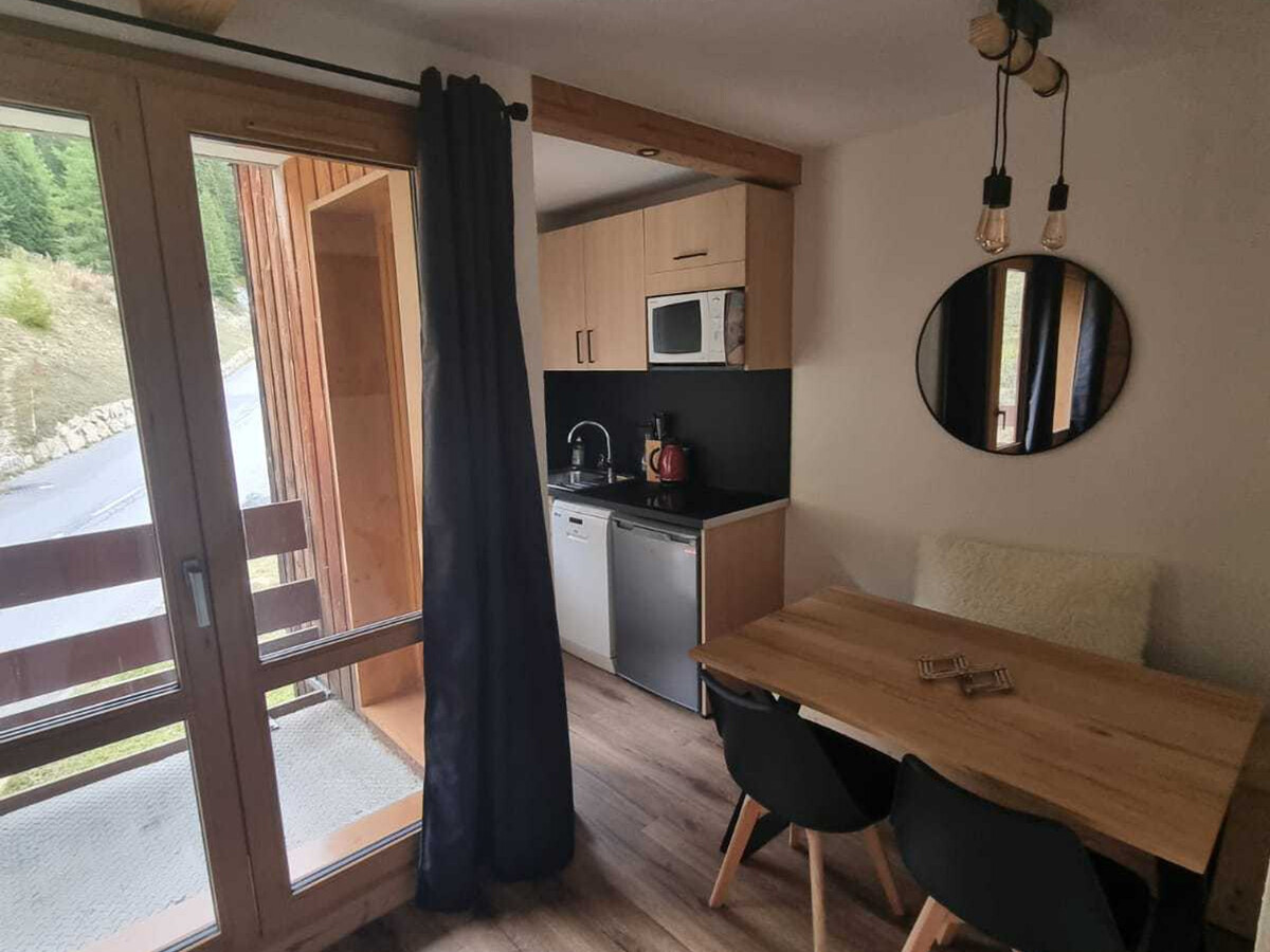 Studio rénové 4 pers, balcon pistes à Plagne Bellecôte - Photo 6