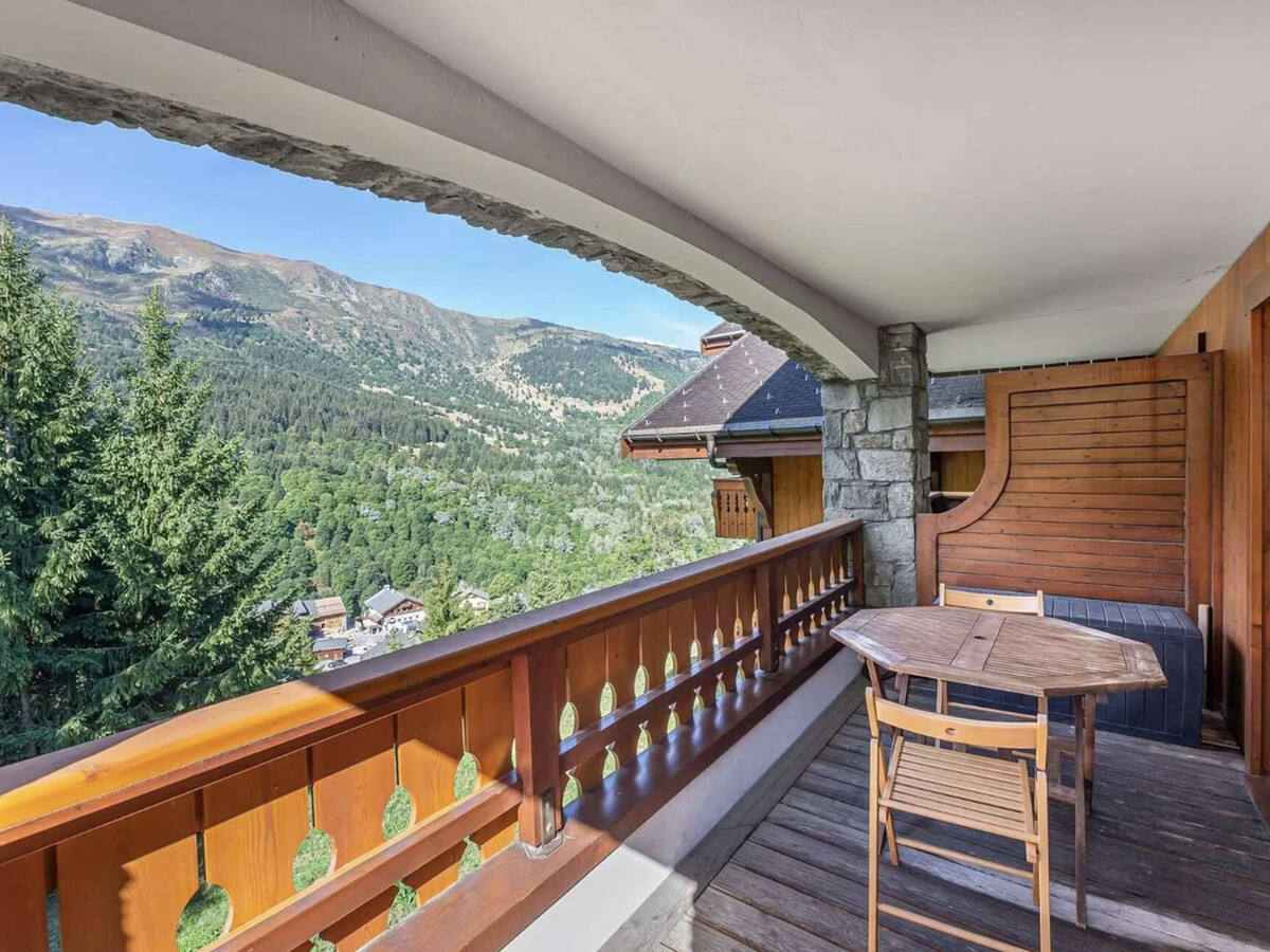 Appartement 6 pers. Méribel, vue montagne, parking privé - Photo 9