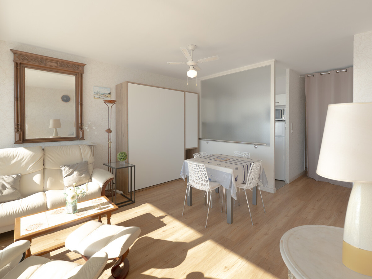 Studio 4 pers face plage avec balcon aux Sables-d'Olonne - Photo 6