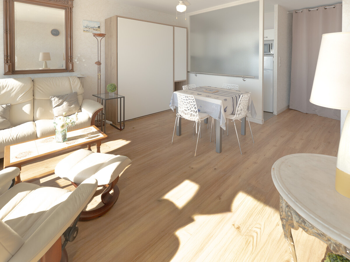 Studio 4 pers face plage avec balcon aux Sables-d'Olonne - Photo 11
