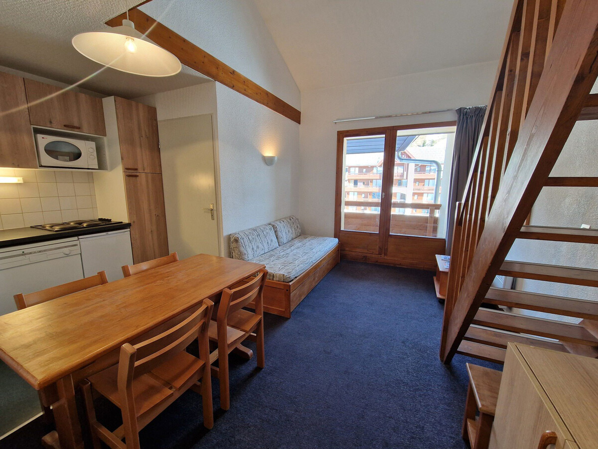 Duplex 6 pers, balcon montagne, parking à Plagne Soleil - Photo 1