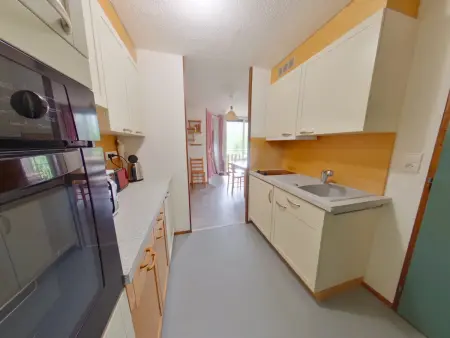 Studio lumineux avec loggia aux Rousses, Appartement 4 personnes à Les Rousses - Photo 3