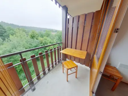 Studio lumineux avec loggia aux Rousses, Appartement 4 personnes à Les Rousses - Photo 11