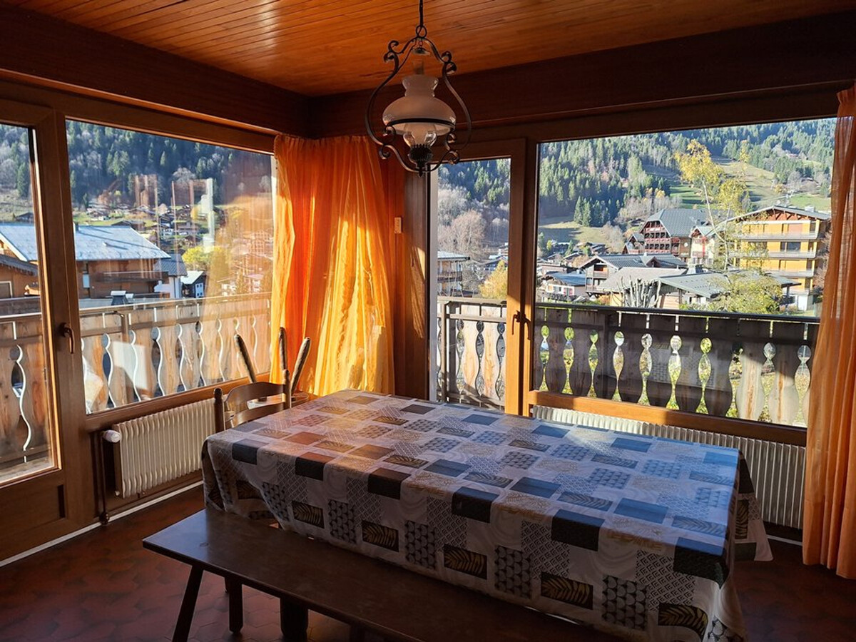 T2 avec cheminée, balcon et parking aux Gets - Photo 5