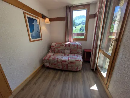 Appartement 2 pièces La Plagne 1800, balcon sud, piscine : photo 6