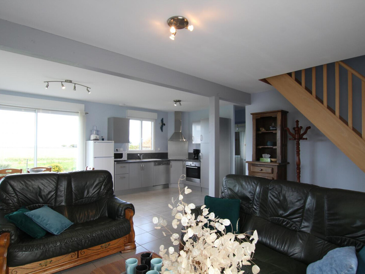 Gîte bois 6 pers. à Montfarville : vue mer et terrasse sud - Photo 6