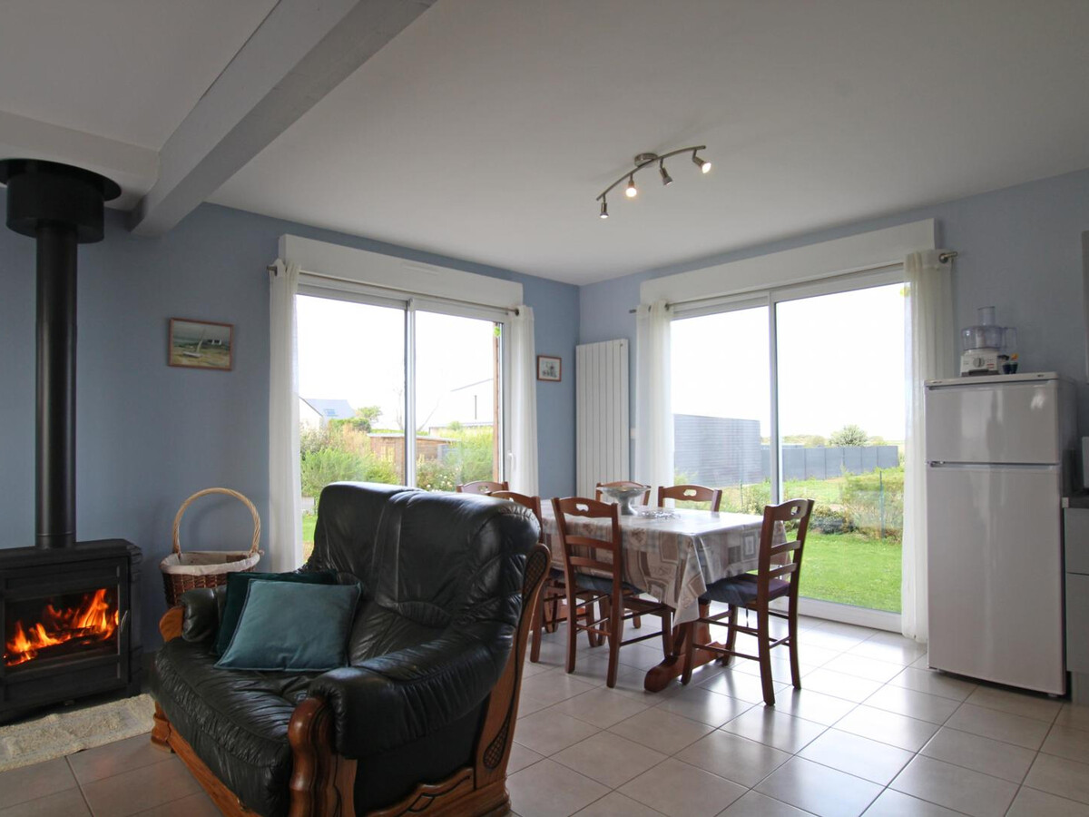 Gîte bois 6 pers. à Montfarville : vue mer et terrasse sud - Photo 12