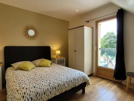 Gîte 15 pers., 6 chambres, piscine chauffée à Isigny-le-Buat : photo 16