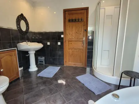 Gîte 15 pers., 6 chambres, piscine chauffée à Isigny-le-Buat : photo 21