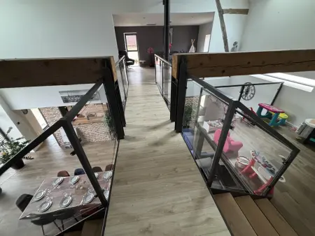 La Maison du Bourg : gîte 12 pers. piscine à Bressolles - Photo 26
