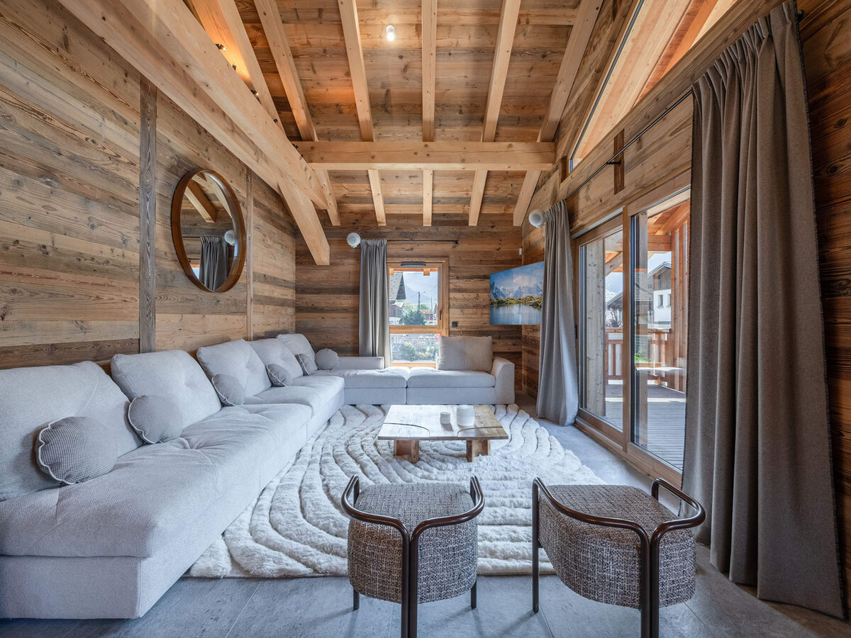 Chalet Crystal Morzine : 5 chambres, sauna et garage - Photo 1