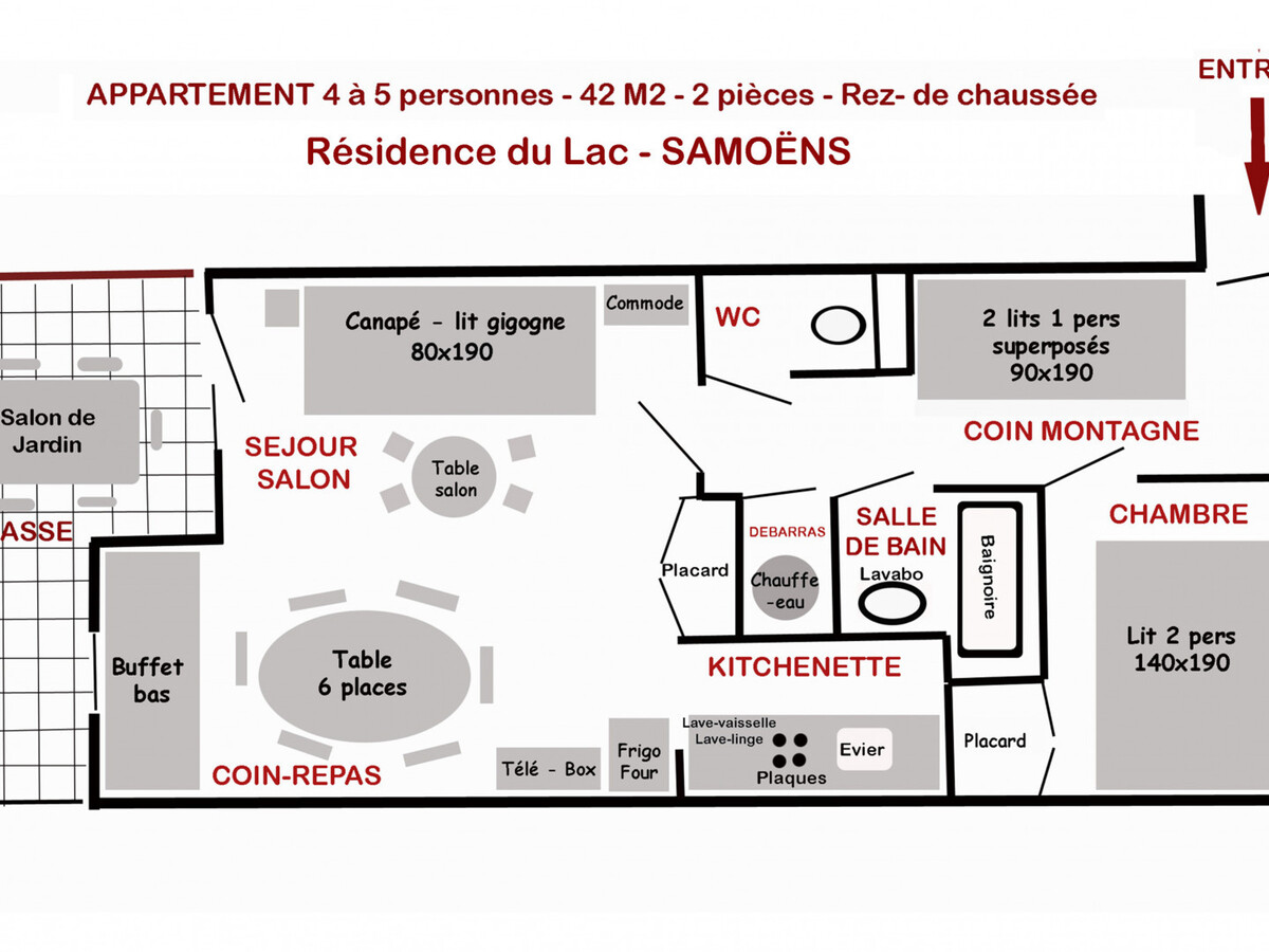 Appartement 2 pièces 5 personnes à Samoëns - Photo 26