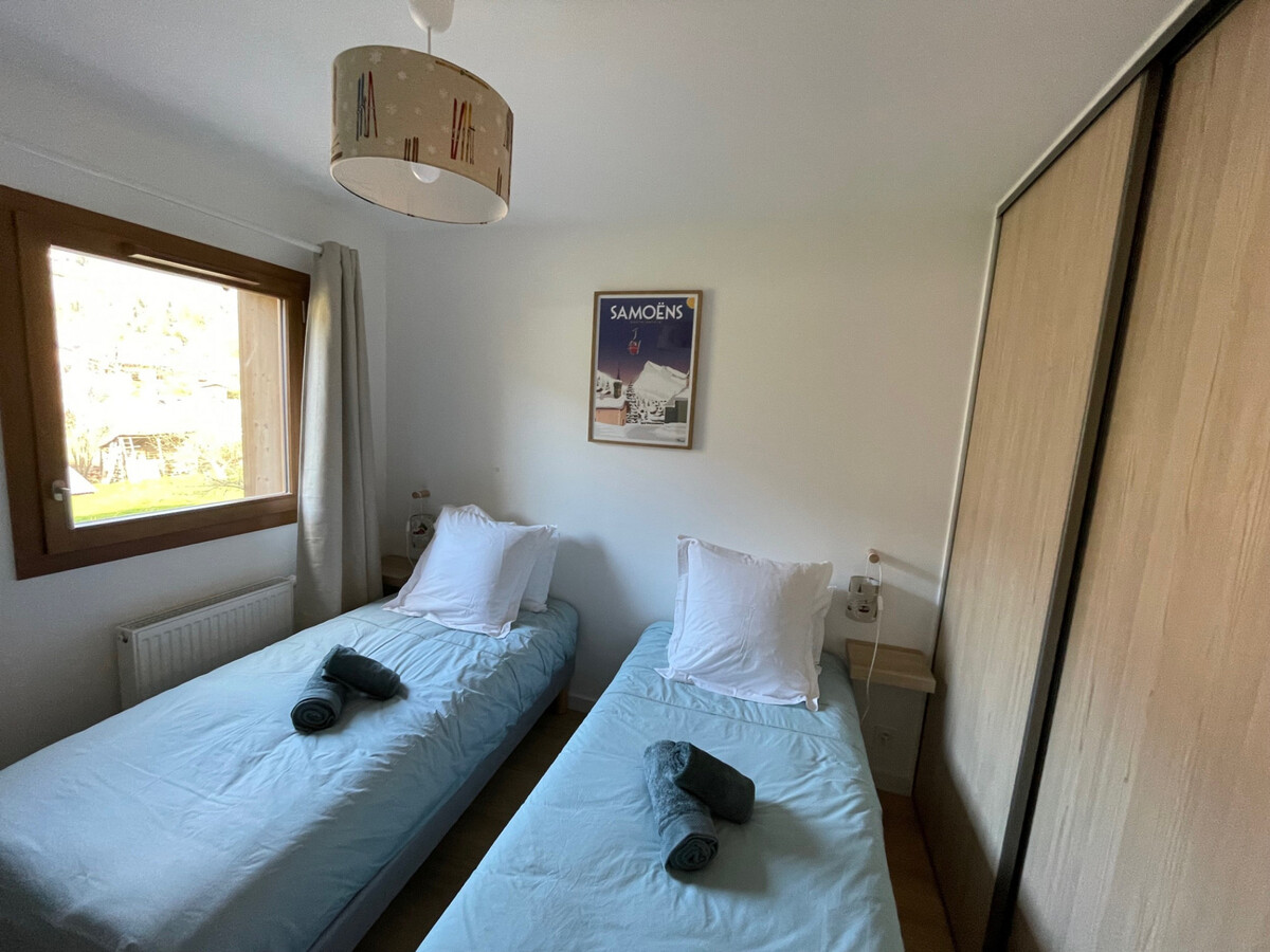 Appartement 6 pers à Samoëns, 3 chambres et WiFi - Photo 17