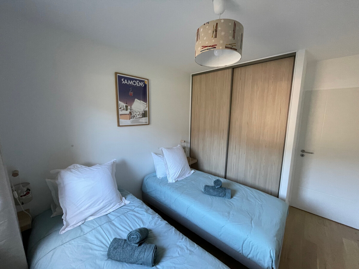 Appartement 6 pers à Samoëns, 3 chambres et WiFi - Photo 18