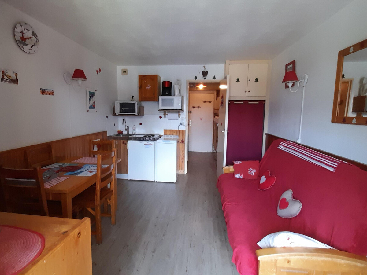 Studio 20m² pour 4 à Samoëns, lits superposés - Photo 3