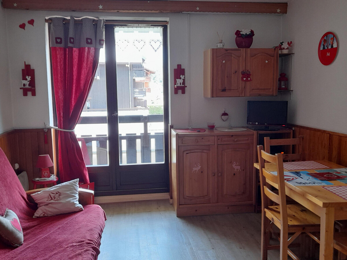 Studio 20m² pour 4 à Samoëns, lits superposés - Photo 4