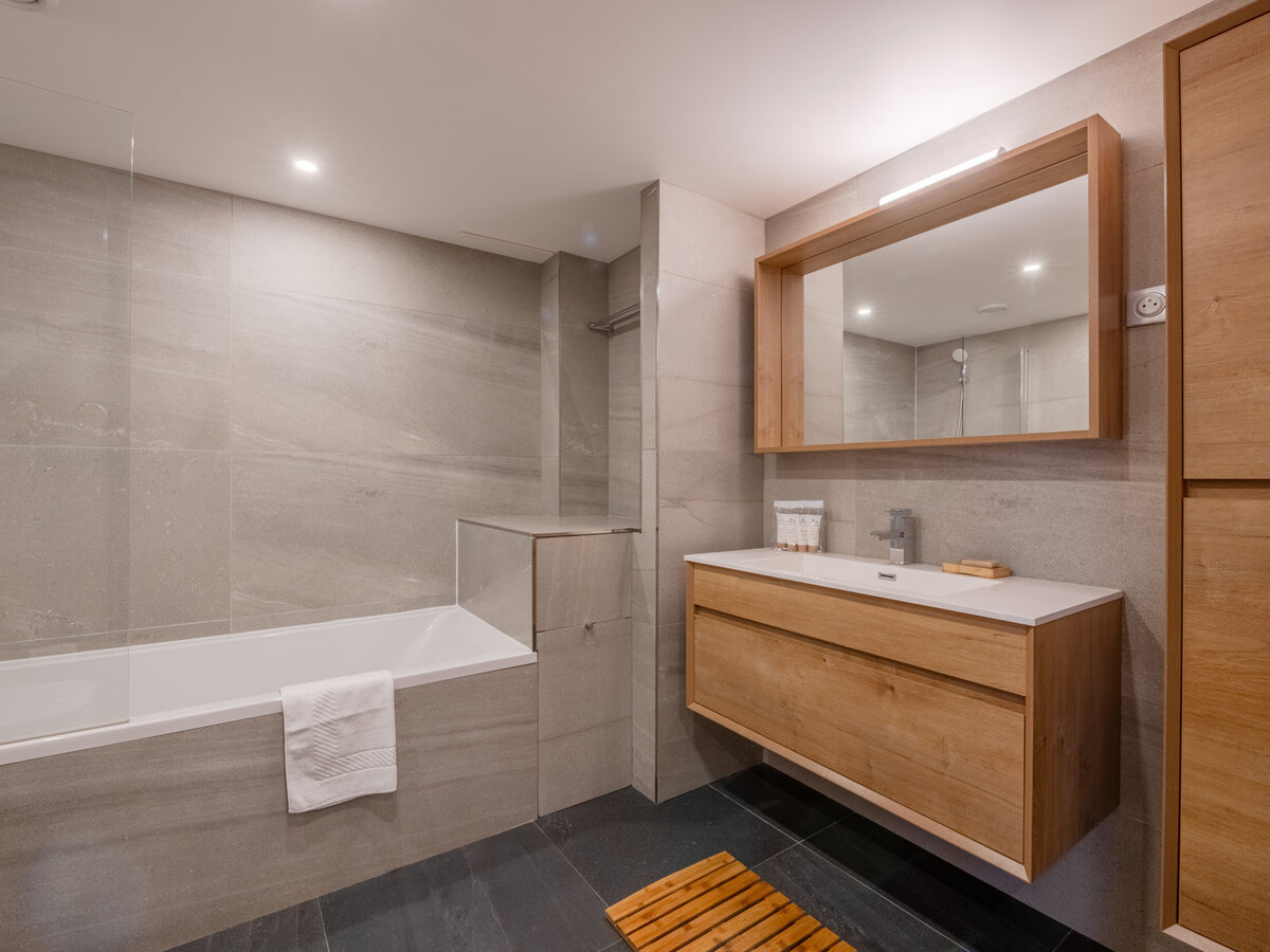 Appartement 8 pers. avec cheminée et vue Mont-Blanc à Argentière - Photo 12